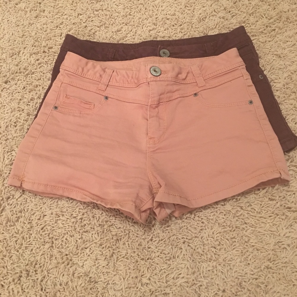 2 pair of girl’s shorts